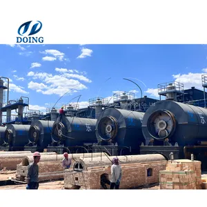 Municipal Solid Waste/waste Plastic Recycling Pyrolysis Machine for Sale thumbnail-3