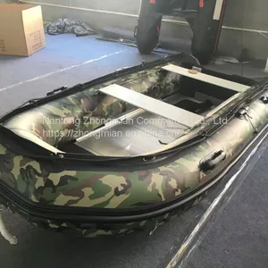 Rowing Rubber Boats Inflatable Outdoor Water Kayak Kaboat With Aluminum Floor thumbnail-1