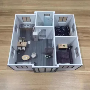 40Ft 20Ft Expandable Container House Ready Made Living Prefabricated Villa With 2 3 4 5 Bedroom Prefab Portable Mobile Tiny Home thumbnail-1