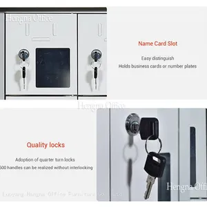 Heavy-Duty Steel Employee Device Charging Locker With Integrated USB Ports | Secure Staff Personal Storage for Manufacturing & Plants thumbnail-4