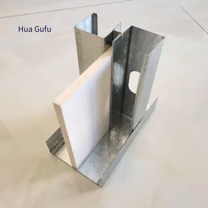 Huazhifu Prefabricated High-soundproof Wall 112 Keel, Vibration-damping Z-shaped Light Steel Keel for Hotel Soundproof Wall thumbnail-3