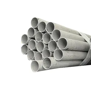ASTM A312 201 304 316 Decorative Polished Seamless Stainless Steel Pipe Tube Round Alloy thumbnail-3