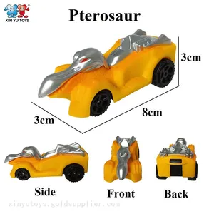 1:64 Diecast Cars Dinosaur Free Wheeling Vehicle Toy for Kids thumbnail-2