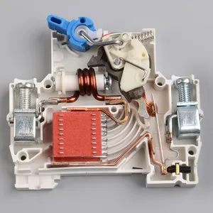 MCB SKD SP DP TP HQS1-63 C65 Miniature Circuit Breakers MCB Air Switch 6A 10A 32A 40A 63A thumbnail-3