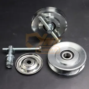 High Quality B Slot Zx200 Air Conditioner Excavator Belt Tensioner Pulley 4346770 for Hitachi thumbnail-4
