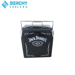 New Design 28L PP Heat Preservation Water Resistant Portable Ice Cooler Box for Outdoor Camping Fishing Wine & Cans thumbnail-3