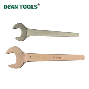 Non-Sparking Single Open End Wrench,Spark-free Safety Spanner,Aluminum Bronze,Explosion Proof Open End Wrench thumbnail-2