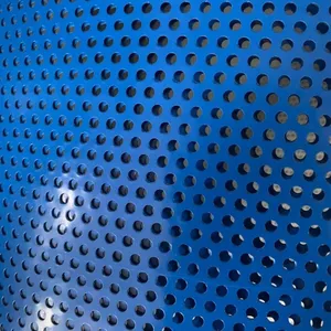 304 Stainless Steel Punching Mesh 1.5mm Thickness 10mm Hole 60% Open Area for Filtration thumbnail-4