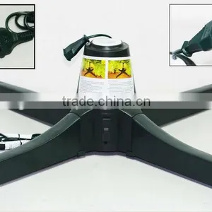Metal/Plastic Rotating Christmas Tree Stand/Fitting(All Sizes and Materials Can Supply) thumbnail-1