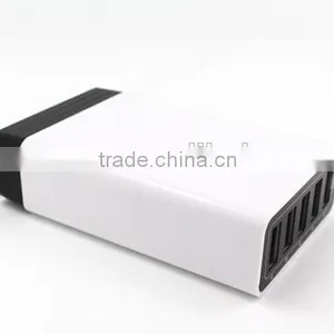 Portable 5 Ports Universal Desktop Usb Travel Charger Wall Charger thumbnail-5
