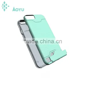 Hard PC Plastic Bumper Flexible Clear TPU Shell Mobile Phone Case for IPhone 6 thumbnail-5