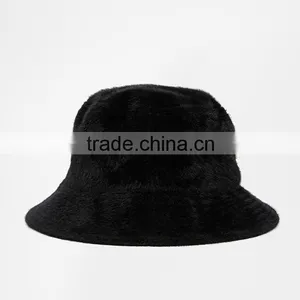 Online Shop Black Fur Russian Bucket Winter Hat thumbnail-5