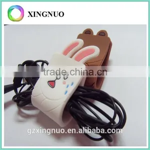 Silicone Cable Wire Organizer Bobbin Winder thumbnail-2