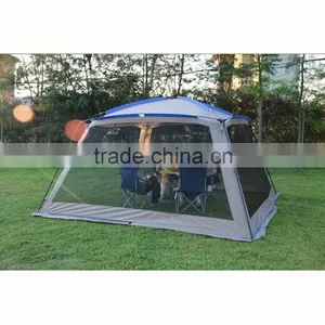 Outdoor Gazebo Garden Cheap Custom Printed Canopy Mosquito Net Beach Shade Tent thumbnail-4