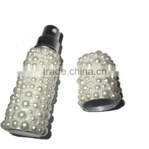 Wholesale Cheap Pearl Rhinestone Perfume Bottles thumbnail-3