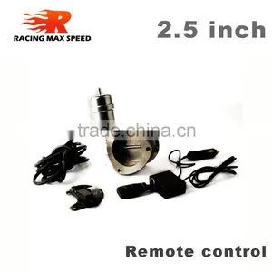 Wholesales 2.5inch Exhaust Cutout Remote Control With Vacuum Actuator y Pipe Bypass Electric Exhaust Cutout thumbnail-2