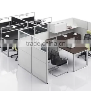 Modern Y Shaped 6 Person Office Workstation,call Center Partition (SZ-WSB326) thumbnail-2
