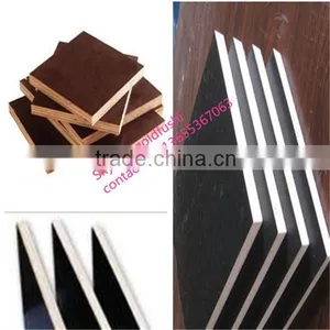 Black/Brown Film Form Work Plywood / Shuttering Film Plywood in Factory thumbnail-1