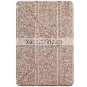 Luxury Momax Folding Leather Transparent PC Tablet Cover For IPad Pro 9.7 Smart Sleep Flip PU Leather For IPad Pro 9.7" TB-0360 thumbnail-2
