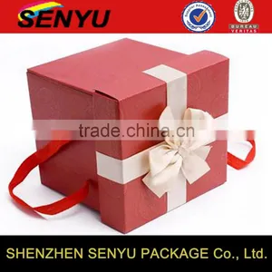 Eco Custom Made Recylable Hard Paper Gift Box Wholesale thumbnail-1