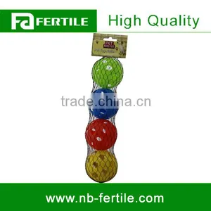 YWJ 805032 4pcs Plastic Pet Toy Ball thumbnail-1