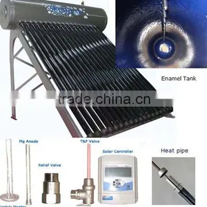 Solar Water Systems: Integrated & Pressurized Solar Water Heater With Porcelain Enamel Inner Tank thumbnail-1