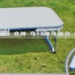 Small Aluminum Folding Picnic Table thumbnail-1