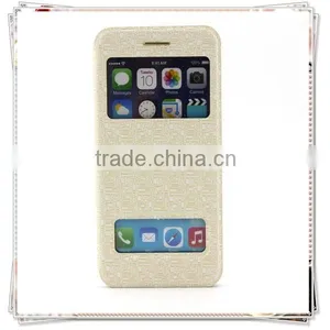 Classic PC Cover Leather Case For Iphone 6 thumbnail-1