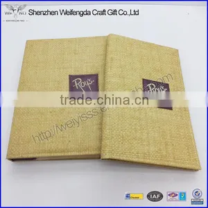 Fashion A4 PU Leather 6pages Menu Cover thumbnail-3