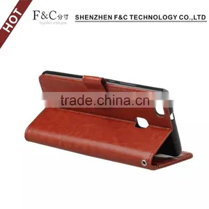 Leather Flip Case for Huawei Wallet Case [Book Fold] Leather Cover [Flip Cover] With Foldable Stand, Pockets for ID, Credit Card thumbnail-3
