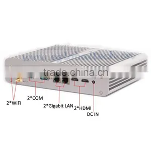 8GB RAM 128GB SSD 1TB HDD Small Server 2 Gigabit Lan/HD MI/COM Core i3 5010U12V Gaming PC Intel HD5500 Fanless Mini PC Windows7 thumbnail-6