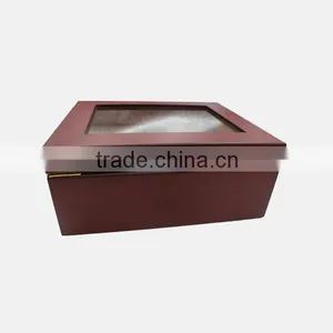 High-end Cherry Wood Customized Humidor With Humidifier CY-L811 thumbnail-4
