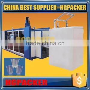 28 Cavity Small Medical Urine Cup Termoforming Machine thumbnail-1