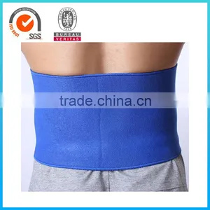High Quality Basic Type Sport Body Building Workout Weight Lifting Waist Belt Support Blue thumbnail-5