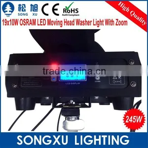 Professional 19x10w Osram Led Mac Aura Moving Head Led Stage Light thumbnail-6