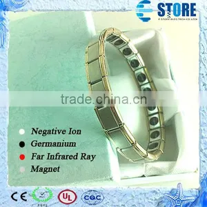 Golden Side High Ions Bracelet Germanium Energy Bracelet Balance Health Energy Bracelet thumbnail-1