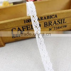 2016 High Quality Factory Price Luxury Cotton Lace Trimming Fabric for Weding Dress Market in Dubai thumbnail-6