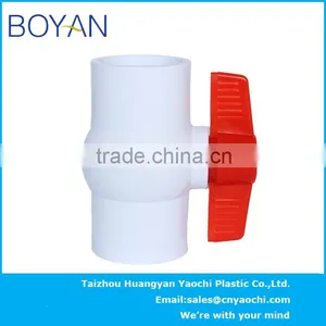 BOYAN Taizhou Huangyan Wholesale Price 2 Inch Pvc Plastic Ball Valve thumbnail-5
