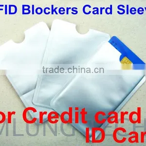 Secure Sleeve RFID Blockers Card Sleeve, IC ID Secure Card/ Bag - Protect Your Credit Cards & ID Card! thumbnail-1