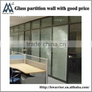 Aluminum Frame Clear Tempered Glass Partition thumbnail-1