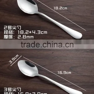 Stainless Salad Spoon With Mirror Polishing Factoy Directly in Jieyang thumbnail-1