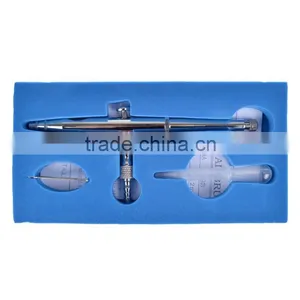 New 0.2&0.3mm Dual Action 0.5cc Airbrush Gun for Nail Paint Art Drawing AS-42 thumbnail-2