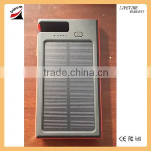 Outdoor Travel 12000mah Waterproof Solar Energy Mobile Phone Charger thumbnail-1