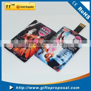 Wholesale 1gb 2gb 4gb 8gb 16gb Usb Flash Drive Credit Card Memory Stick Pen Drive thumbnail-1