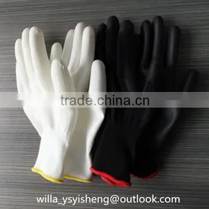 Wholesale pu Coated Nylon Work Glove From Linyi Factory thumbnail-1