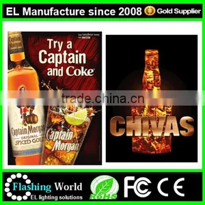 Elegant and Graceful Whoelsale Electroluminescent Animated Posters for Advertising and Promo thumbnail-6