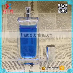Wholesale 100ml Rectangle Empty Glass Perfume Refill Bottle thumbnail-1