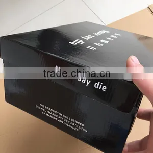 Recyclable Storage Black Shoes Box thumbnail-3