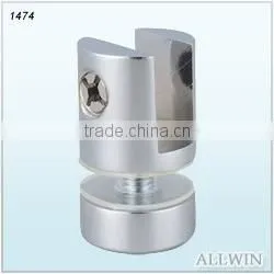 Solid Brass Glass Cabinet Compartment Clamp thumbnail-1