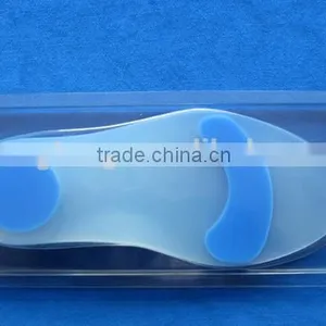 Transparent XL High Quality Silicone Gel Insoles for Shoes Eco-friendly thumbnail-5